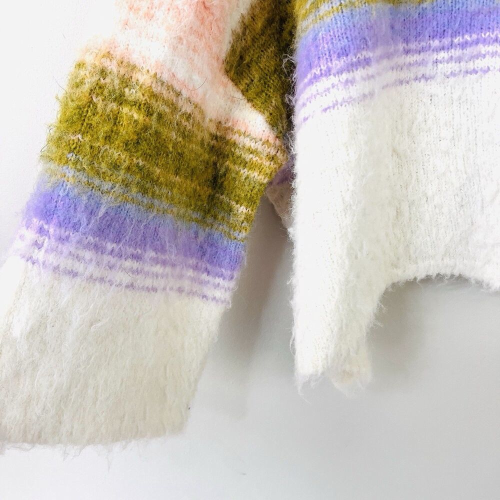 BDG Urban Outfitters Bailey Pink Brushed Knit Oversized Slouchy Y2K Sweater Med - Picture 4 of 9